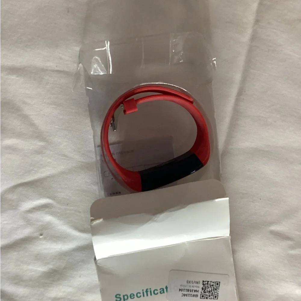 New Smart Band Your Health Steward Watch Step Counter Red Fitbid Step Counter